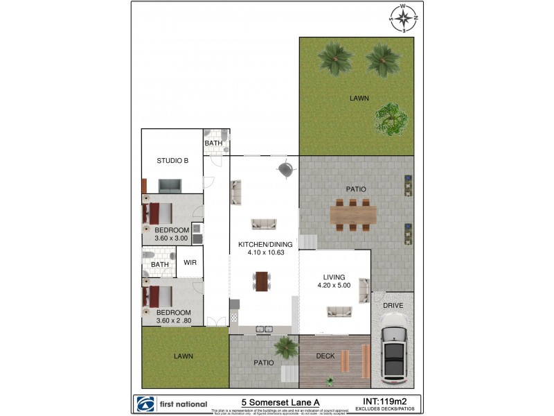 5 Somerset Lane, Byron Bay NSW 2481 Floorplan