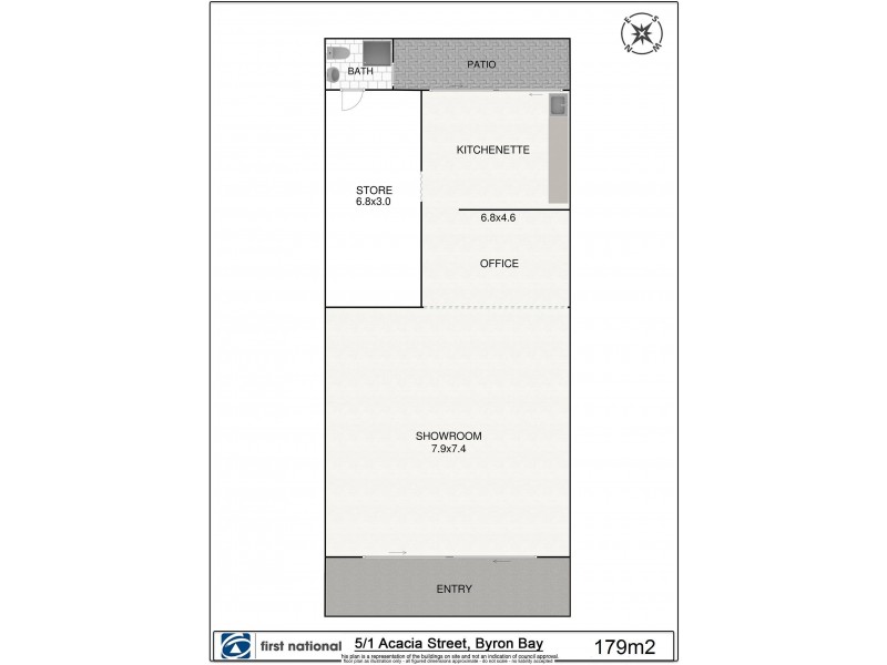 5/1 Acacia Street, Byron Bay NSW 2481 Floorplan