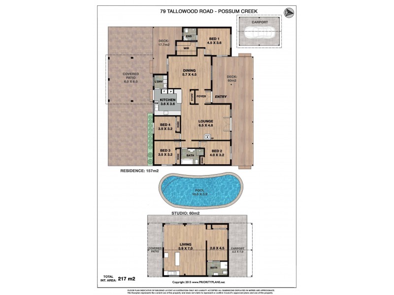 79 Tallowood Road, Possum Creek NSW 2479 Floorplan