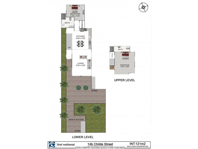 14B Childe Street, Byron Bay NSW 2481 Floorplan