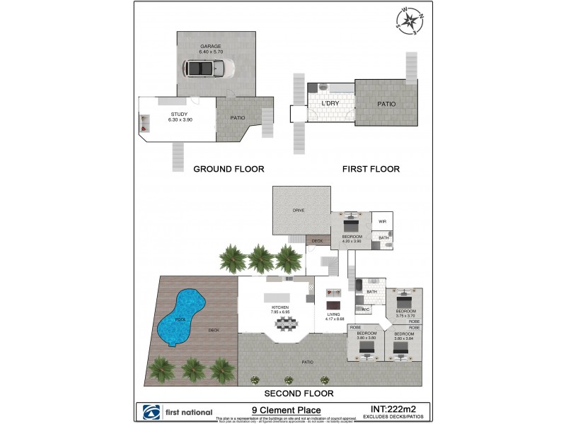 9 Clement Place, Lennox Head NSW 2478 Floorplan