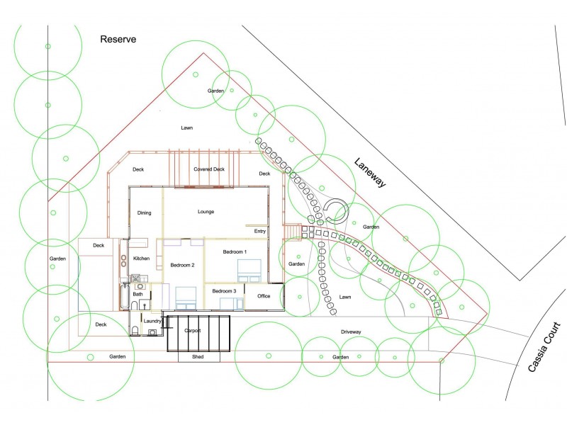 8 Cassia Court, Mullumbimby NSW 2482 Floorplan