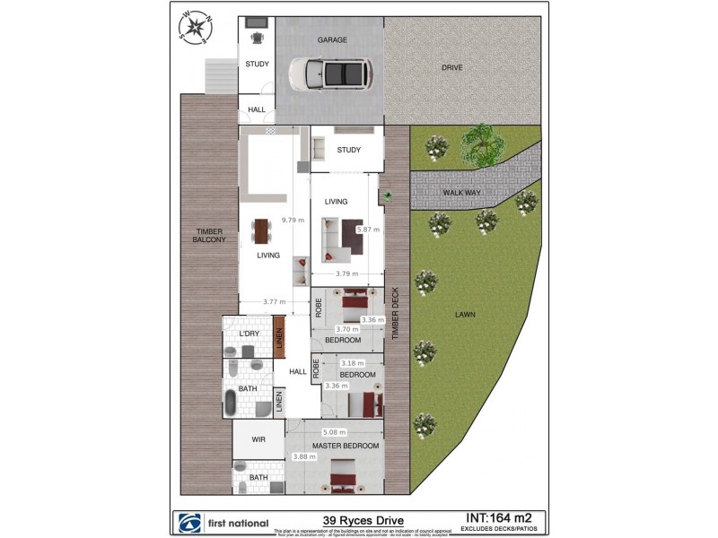 39 Ryces Drive, Clunes NSW 2480 Floorplan