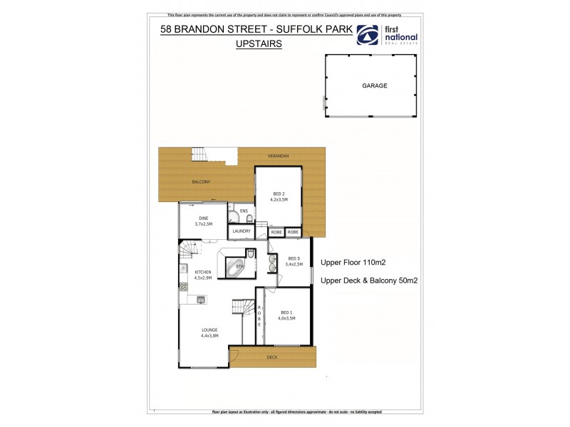 58 Brandon Street, Suffolk Park NSW 2481 Floorplan
