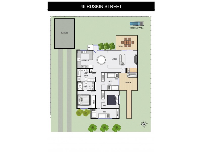 49 Ruskin Street, Byron Bay NSW 2481 Floorplan