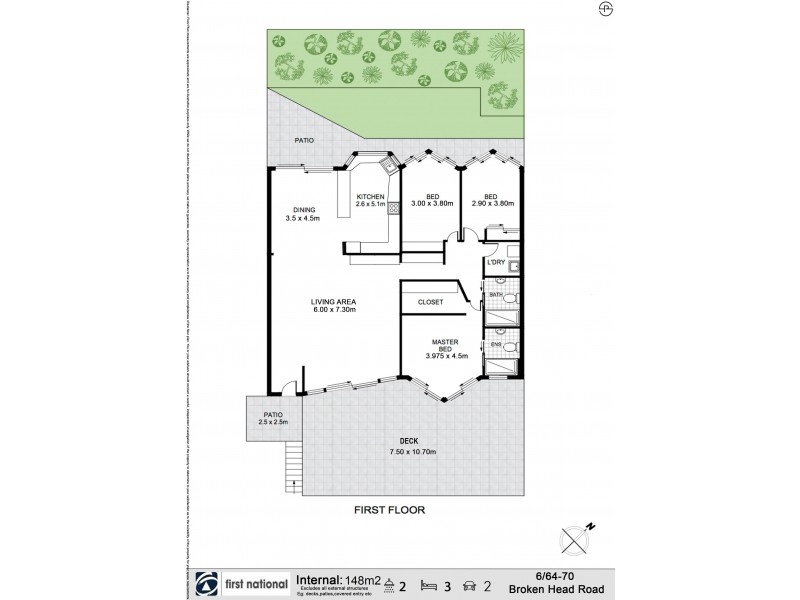 6/64 Broken Head Road, Byron Bay NSW 2481 Floorplan