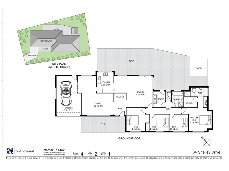 64 Shelley Drive, Byron Bay NSW 2481 Floorplan