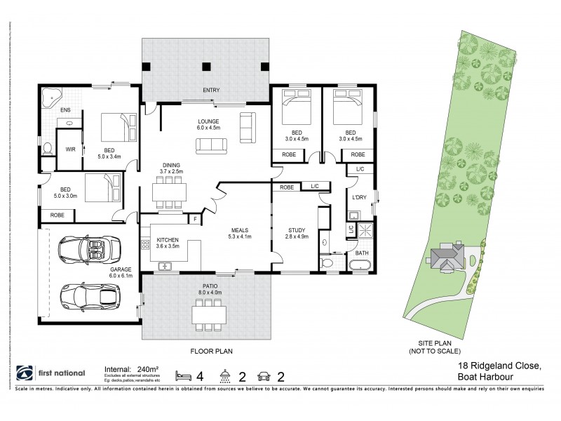 18 Ridgeland Close, Boat Harbour NSW 2480 Floorplan