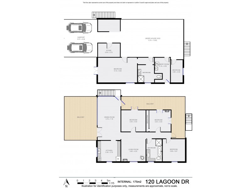 120 Lagoon Drive, Myocum NSW 2481 Floorplan