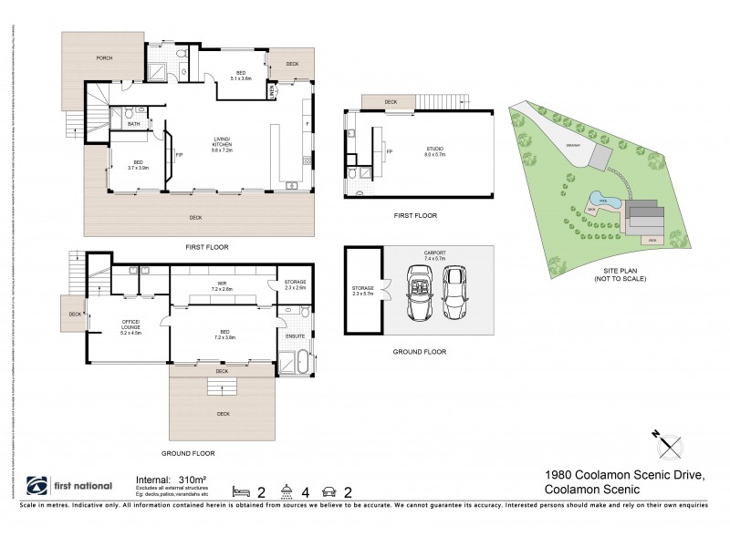 1980 Coolamon Scenic Drive, Mullumbimby NSW 2482 Floorplan