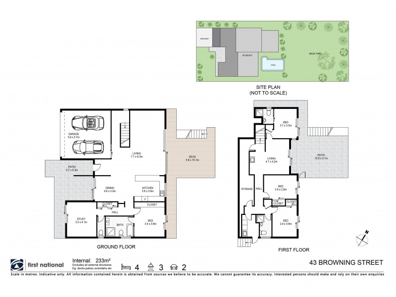 43 Browning Street, Byron Bay NSW 2481 Floorplan