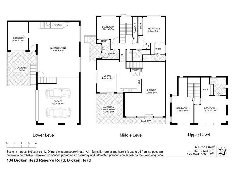 134 Broken Head Reserve Road, Broken Head NSW 2481 Floorplan