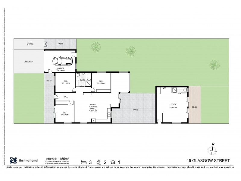 15 Glasgow Street, Suffolk Park NSW 2481 Floorplan