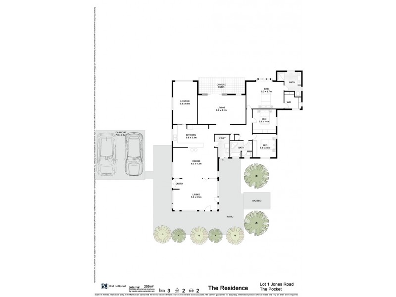 1 Jones Lane, Middle Pocket NSW 2483