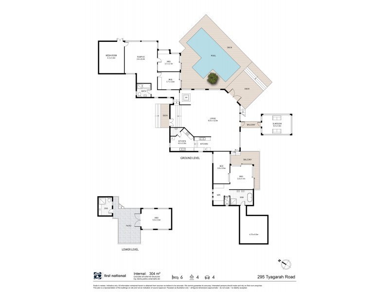 295 Tyagarah Road, Tyagarah NSW 2481 Floorplan