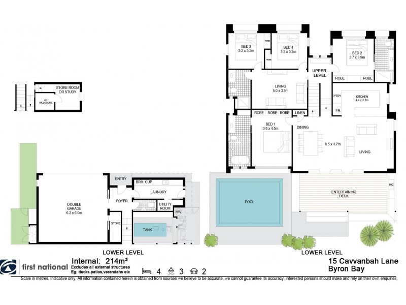 15 Cavvanbah Lane, Byron Bay NSW 2481 Floorplan