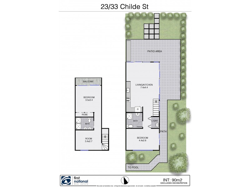 23/33-35 Childe Street, Byron Bay NSW 2481 Floorplan