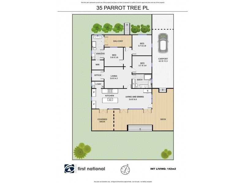 35 Parrot Tree Place, Bangalow NSW 2479 Floorplan