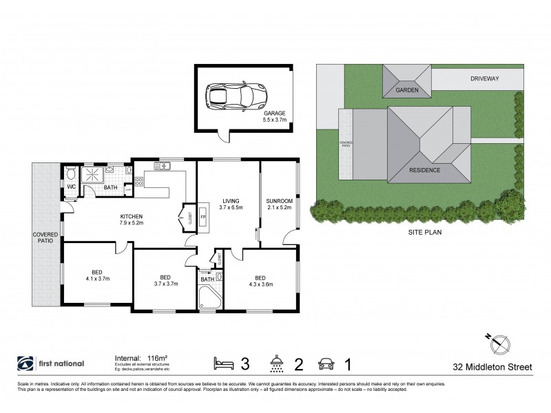 32 Middleton Street, Byron Bay NSW 2481 Floorplan