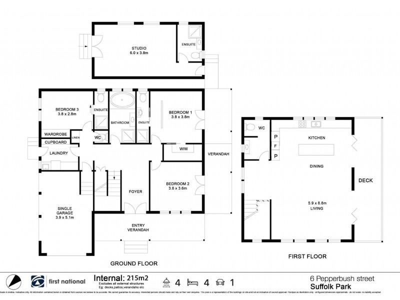 6 Pepperbush Street, Suffolk Park NSW 2481 Floorplan