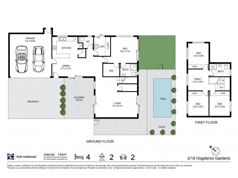 2/18 Oodgeroo Gardens, Byron Bay NSW 2481 Floorplan