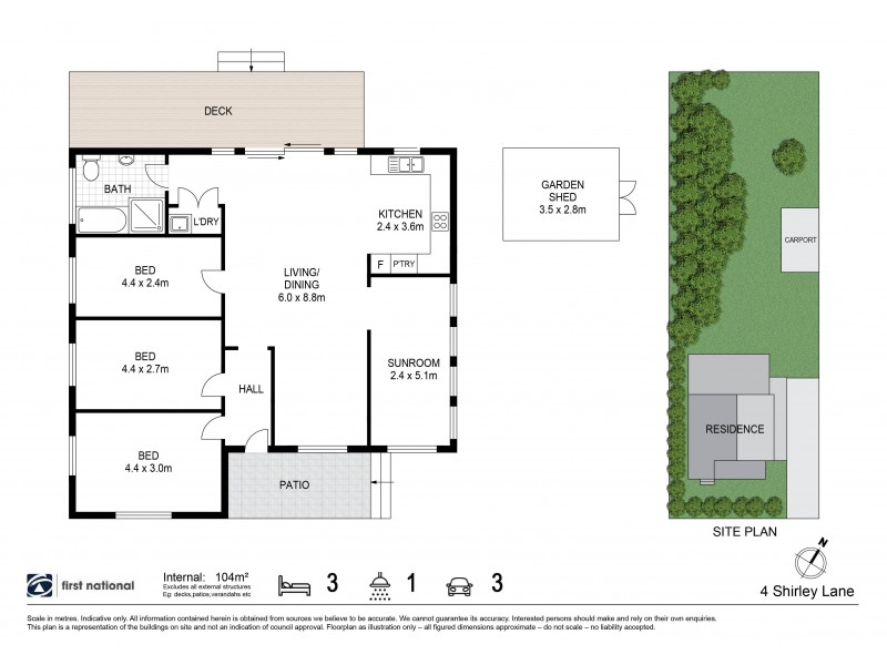 4 Shirley Lane, Byron Bay NSW 2481 Floorplan