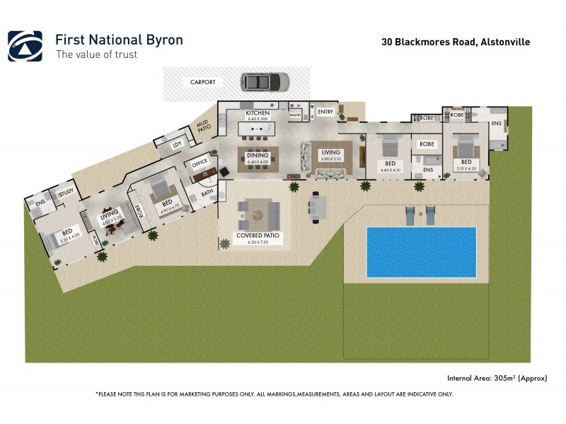 30 Blackmores Road, Alstonville NSW 2477 Floorplan