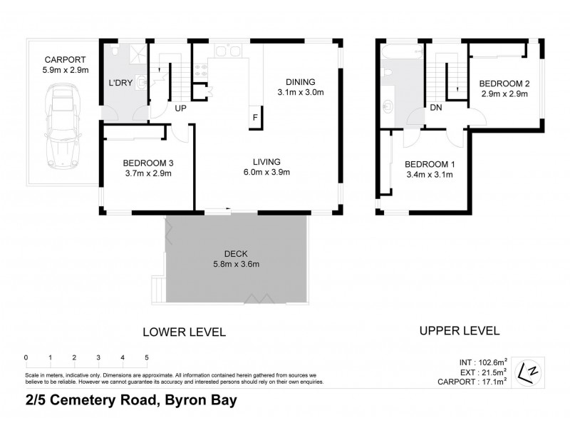 2/5 Cemetery Road, Byron Bay NSW 2481 Floorplan