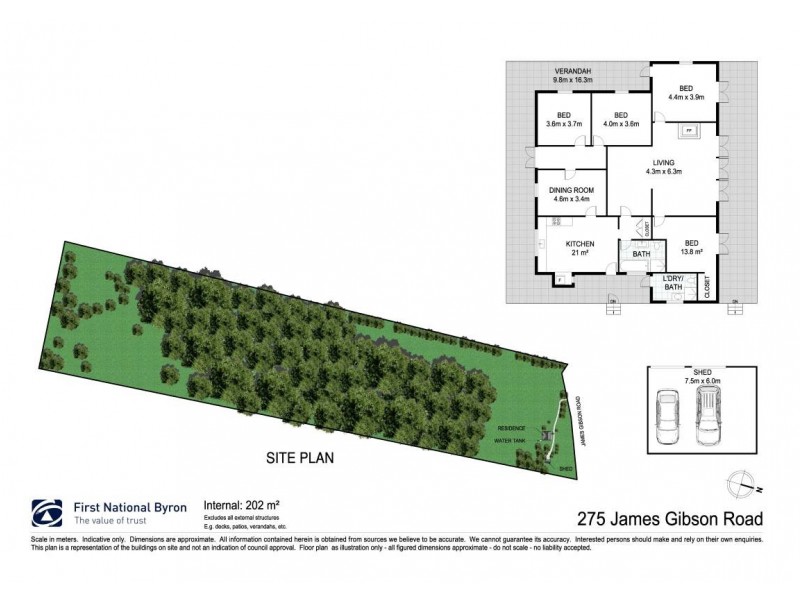 275 James Gibson Road, Clunes NSW 2480 Floorplan