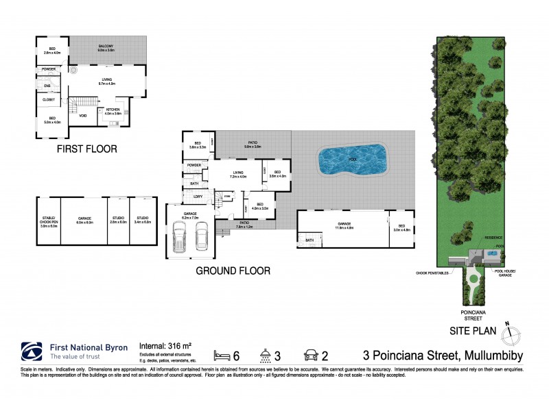 3 Poinciana Street, Mullumbimby NSW 2482 Floorplan