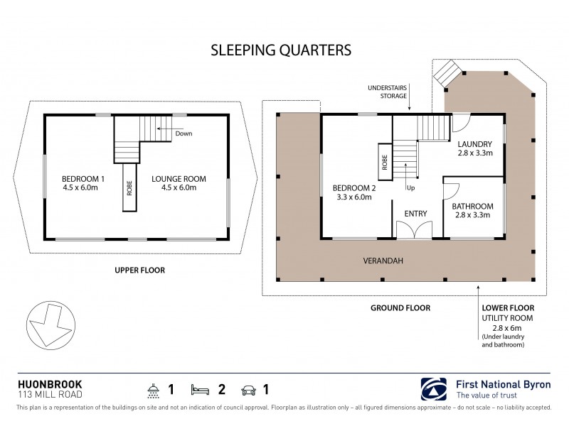 113 Mill Road, Huonbrook NSW 2482 Floorplan