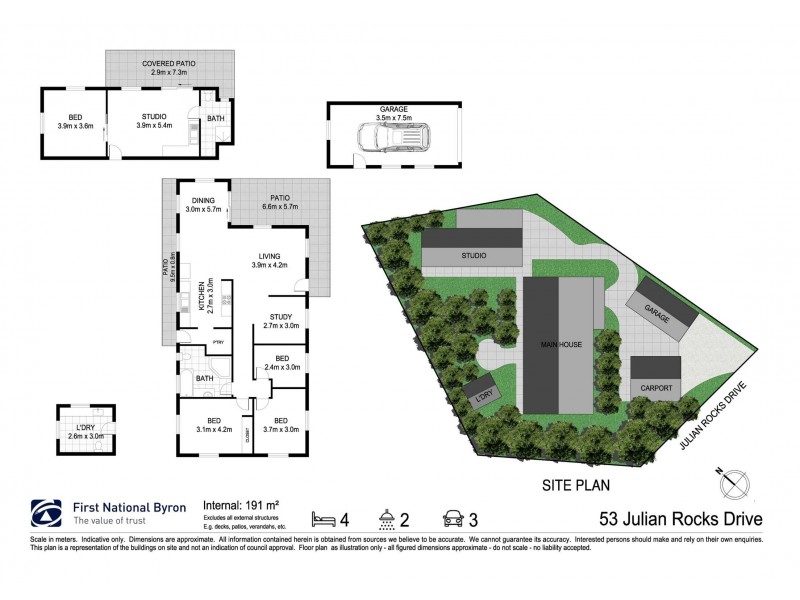 53 Julian Rocks Drive, Byron Bay NSW 2481 Floorplan