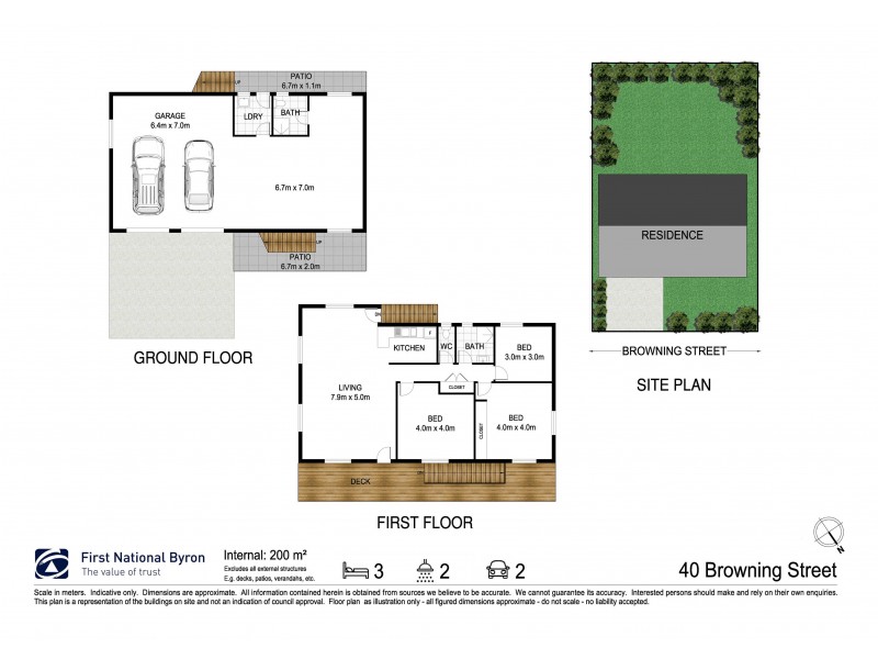 40 Browning Street, Byron Bay NSW 2481 Floorplan
