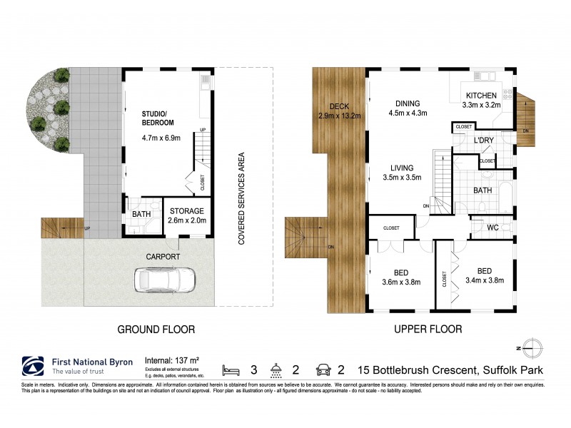 15 Bottlebrush Crescent, Suffolk Park NSW 2481 Floorplan