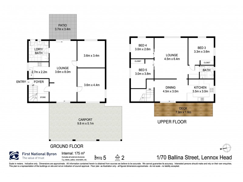 1/70 Ballina Street, Lennox Head NSW 2478 Floorplan