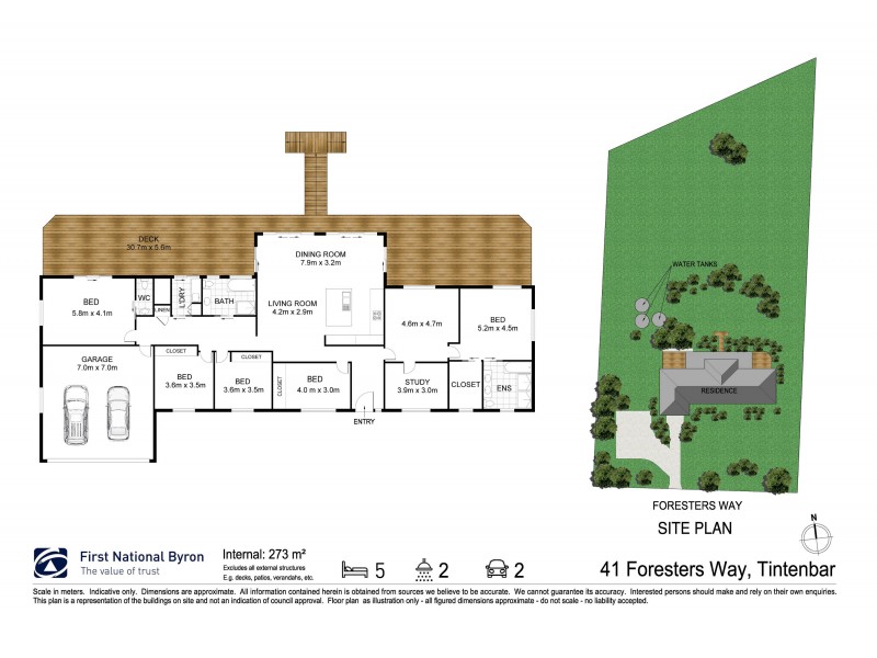 41 Foresters Way, Tintenbar NSW 2478 Floorplan