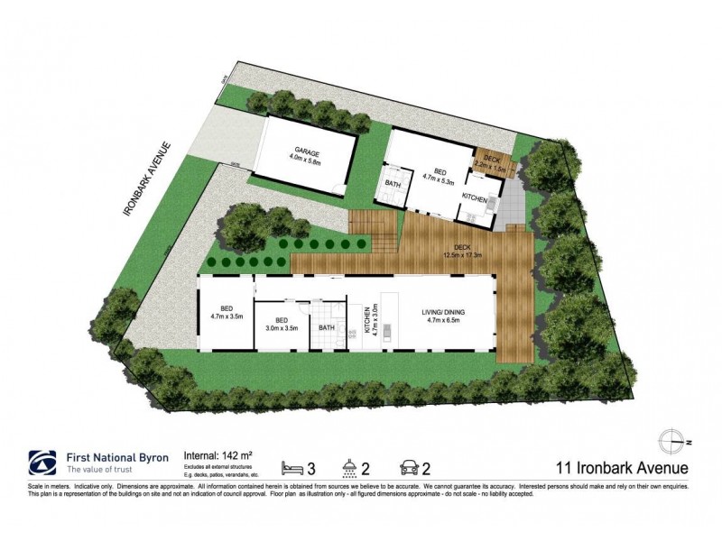 11 Ironbark Avenue, Byron Bay NSW 2481 Floorplan