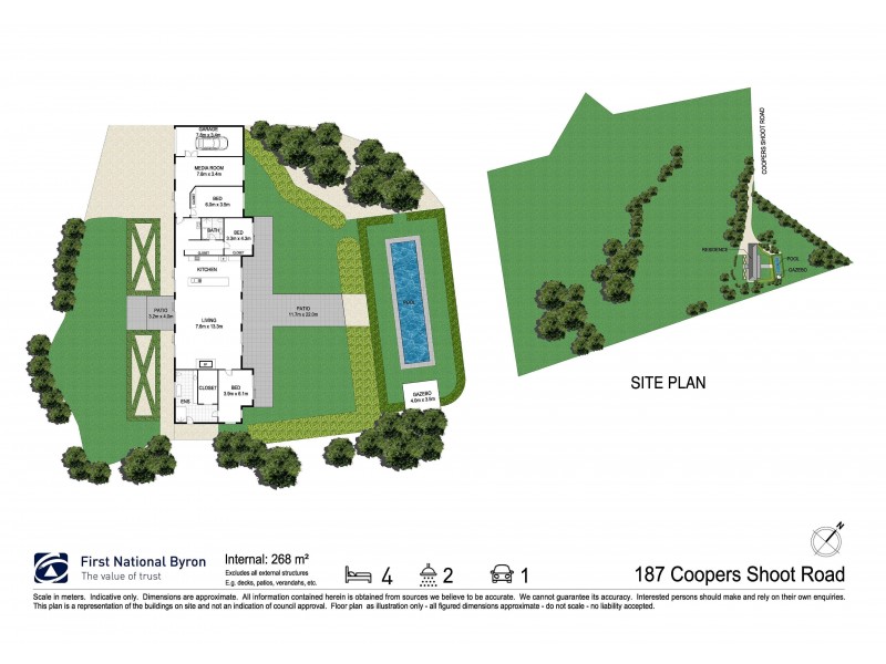 187 Coopers Shoot Road, Coopers Shoot NSW 2479 Floorplan