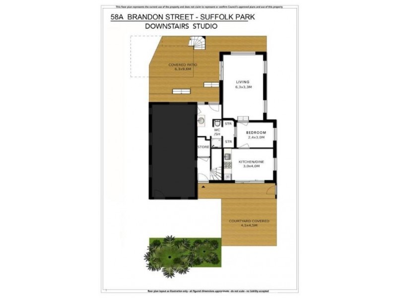 58A Brandon Street, Suffolk Park NSW 2481 Floorplan