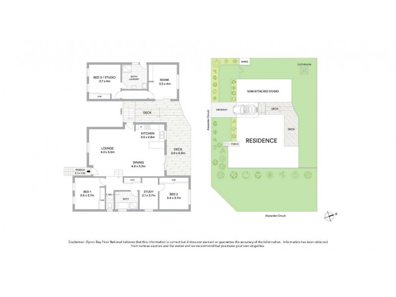 6 Alexander Circuit, Lennox Head NSW 2478 Floorplan