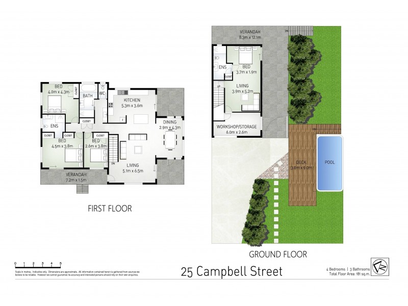 25 Campbell Street, Bangalow NSW 2479 Floorplan