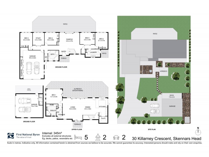 30 Killarney Crescent, Skennars Head NSW 2478 Floorplan