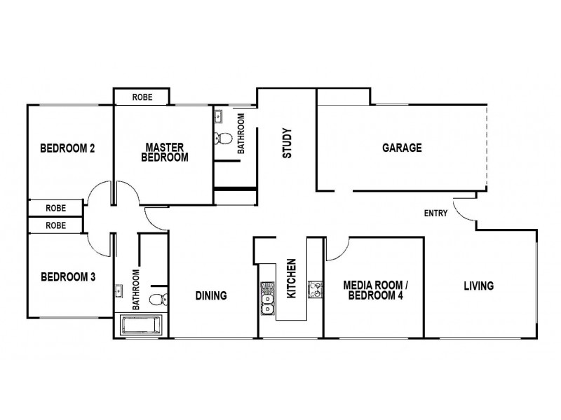 3 Parakeet Place, Mullumbimby NSW 2482 Floorplan