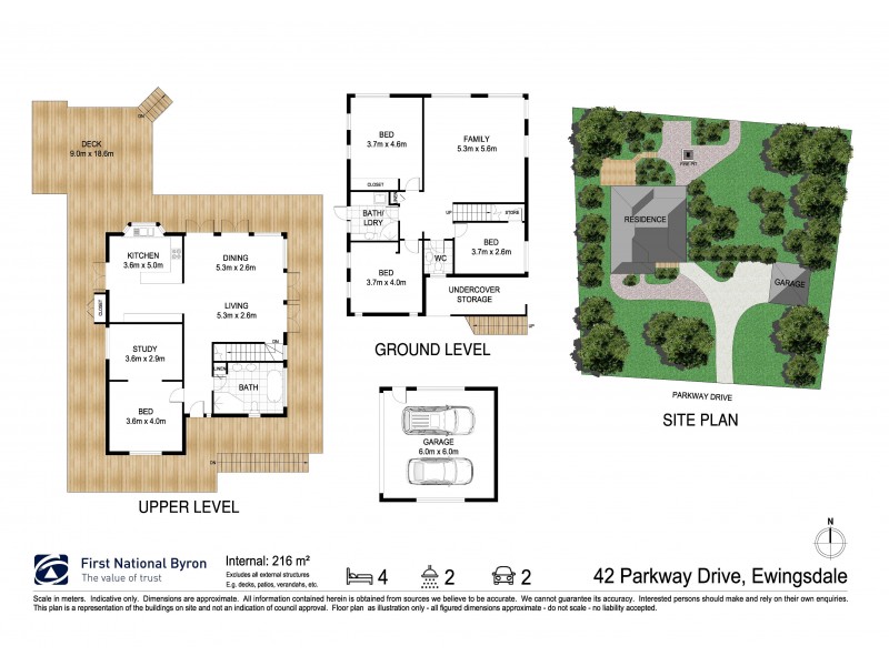 42 Parkway Drive, Ewingsdale NSW 2481 Floorplan
