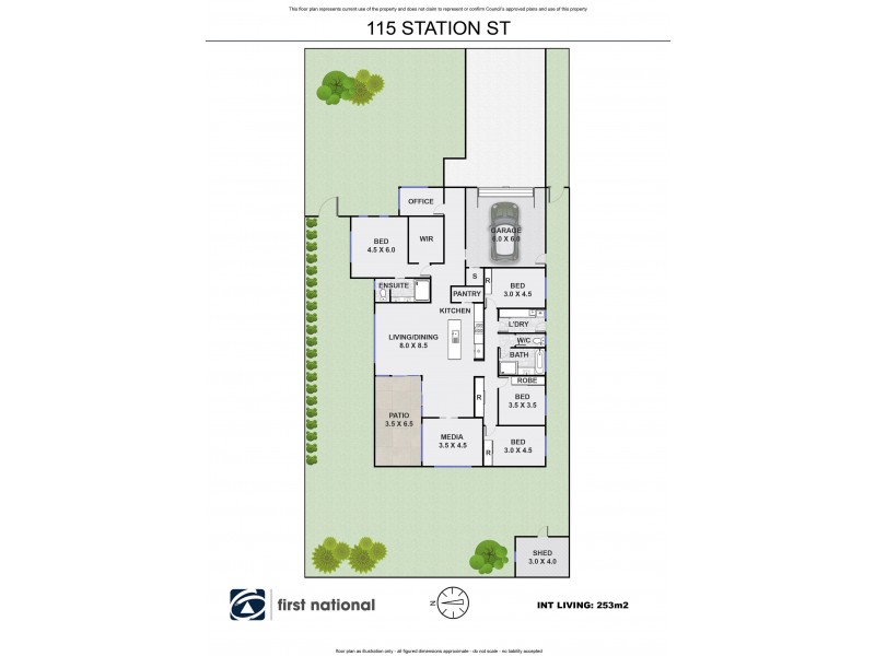 115 Station Street, Mullumbimby NSW 2482 Floorplan