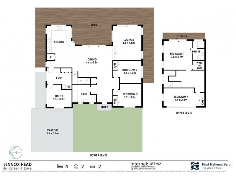 46 Fig Tree Hill Drive, Lennox Head NSW 2478 Floorplan