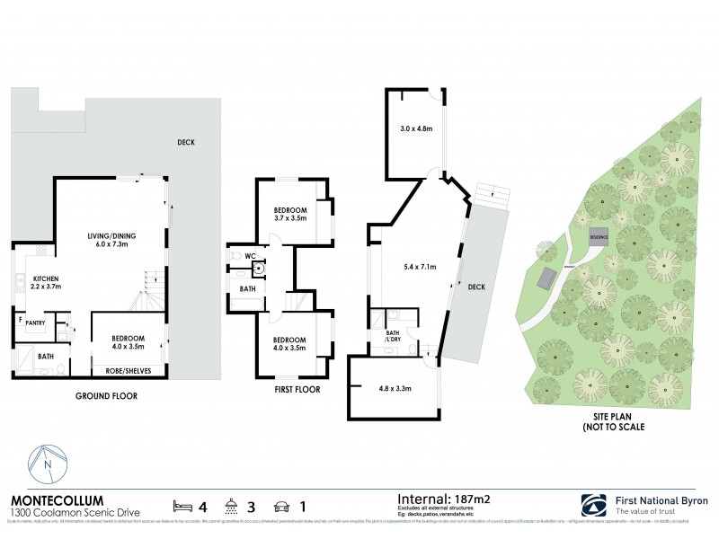 1300 Coolamon Scenic Drive, Montecollum NSW 2482 Floorplan
