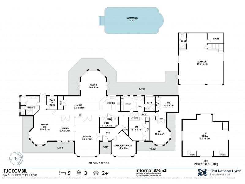 96 Bundara Park Drive, Tuckombil NSW 2477 Floorplan