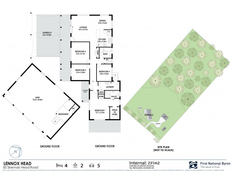 85 Skennars Head Road, Skennars Head NSW 2478 Floorplan