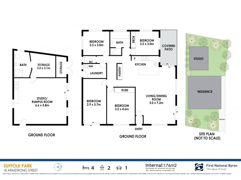 18 Armstrong Street, Suffolk Park NSW 2481 Floorplan